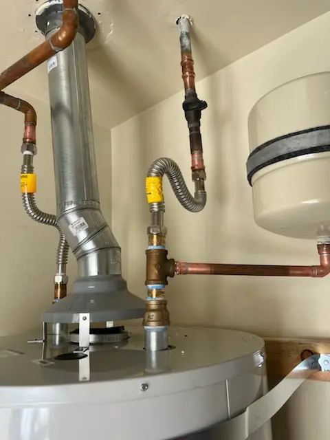 Water heater installation and plumbing repair in Shoemakersville